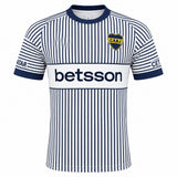 Boca Juniors 26/27 White/Navy Vertical Stripes Away Player Version Jersey
