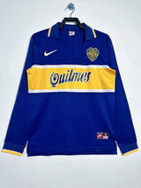 Boca Juniors 96/97 Vintage Retro Home Long Sleeve Jersey - Concept Kits