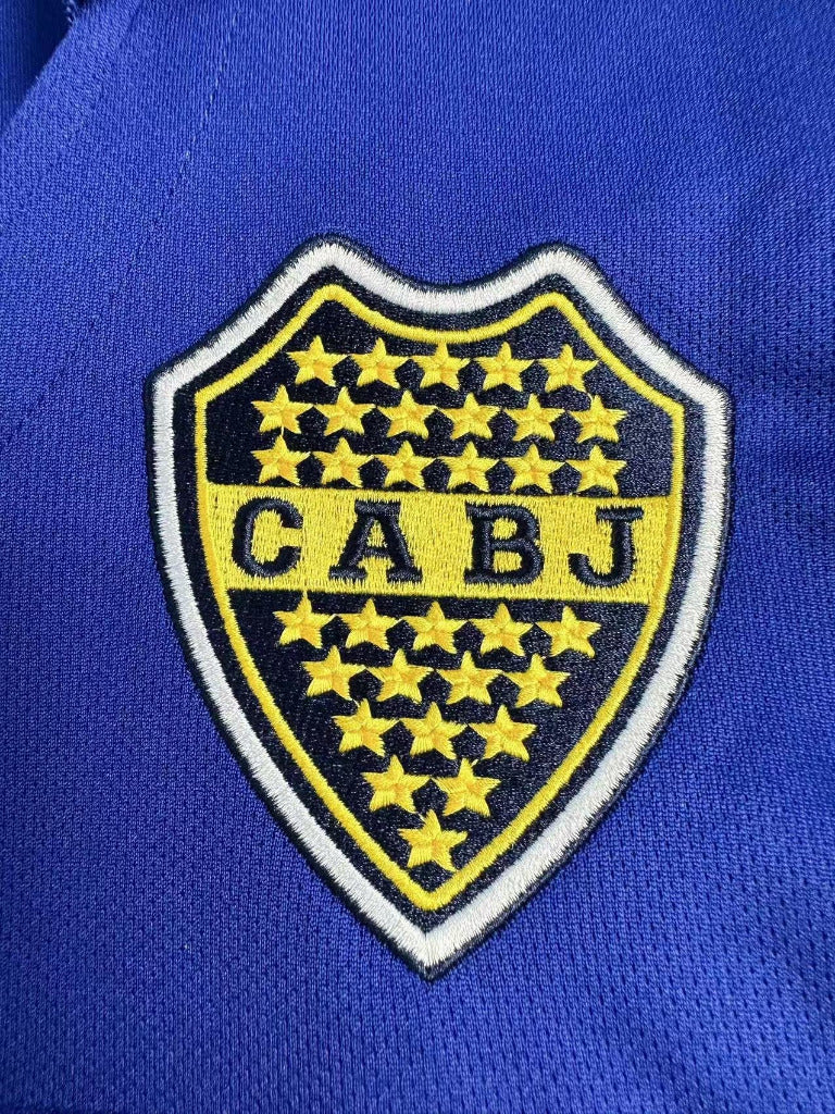 Boca Juniors 96/97 Vintage Retro Home Long Sleeve Jersey - Concept Kits
