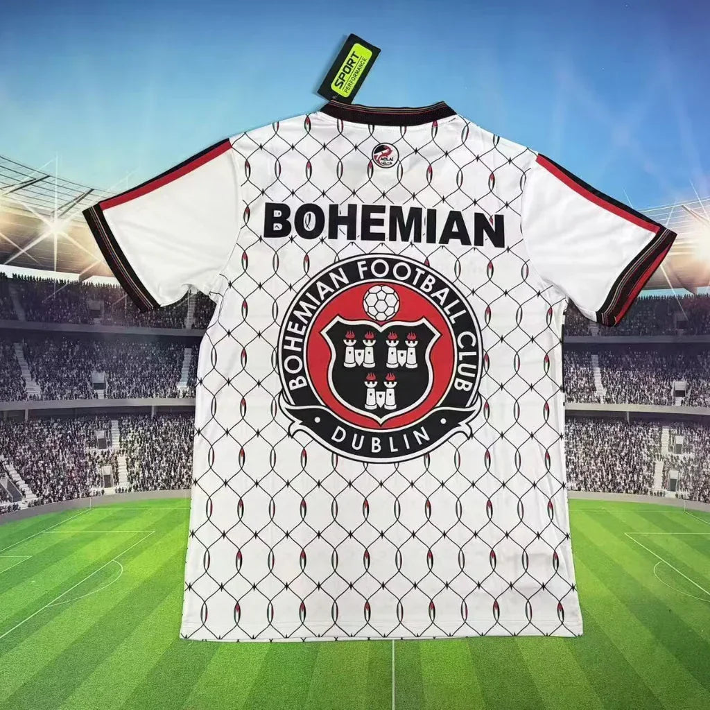 Bohemian 2026 White/Black Special Edition Away Jersey