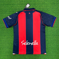 Bologna 26/27 Vertical Red/Blue Stripes Home Jersey