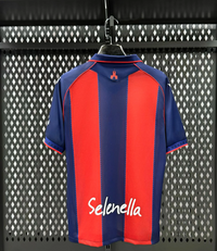 Bologna 26/27 Vertical Red/Blue Stripes Home Jersey