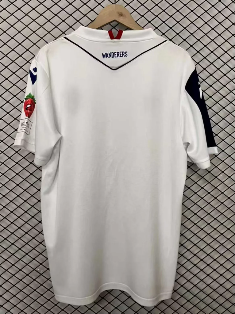 Bolton 26/27 White/Red/Black Home Jersey