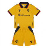 Bolton 26/27 Yellow/Navy Third Kids Jersey Set