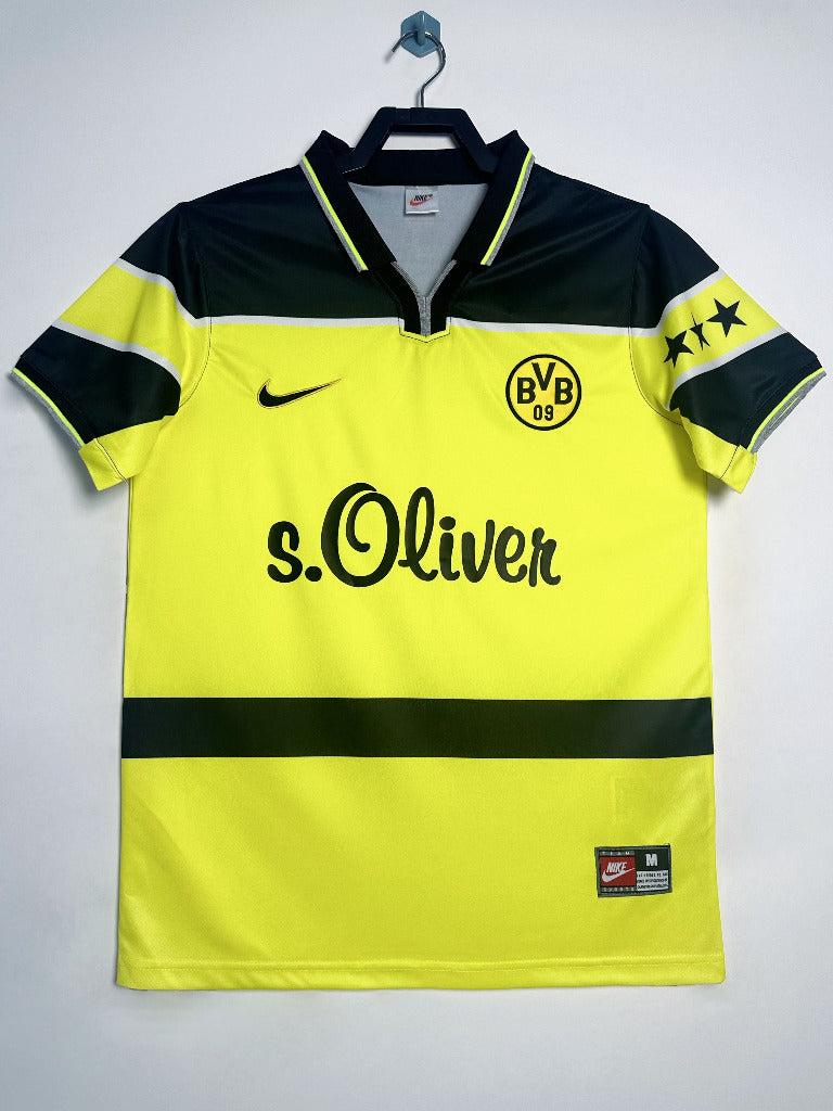 Borussia Dortmund 1997 Vintage Retro Home Jersey - Concept Kits