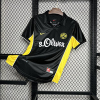 Borussia Dortmund 1998/00 Vintage Retro Black Away Jersey