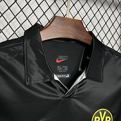 Borussia Dortmund 1998/00 Vintage Retro Black Away Jersey