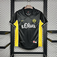 Borussia Dortmund 1998/00 Vintage Retro Black Away Jersey