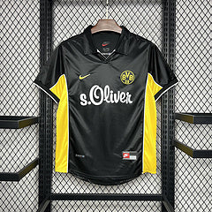 Borussia Dortmund 1998/00 Vintage Retro Black Away Jersey