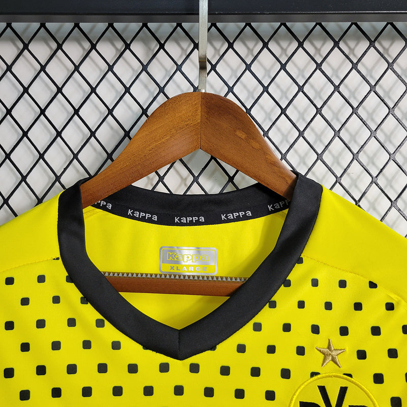 Borussia Dortmund 2011/12 Retro Yellow Home Jersey