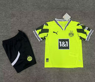 Borussia Dortmund 25/26 Green Special Kids Jersey Set