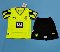Borussia Dortmund 25/26 Green Special Kids Jersey Set