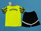 Borussia Dortmund 25/26 Green Special Kids Jersey Set