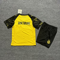 Borussia Dortmund 25/26 Home Kids Jersey Set