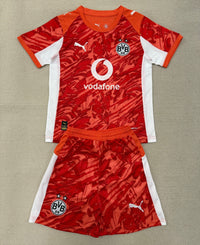 Borussia Dortmund 25/26 Orange Goalkeeper Kids Jersey Set