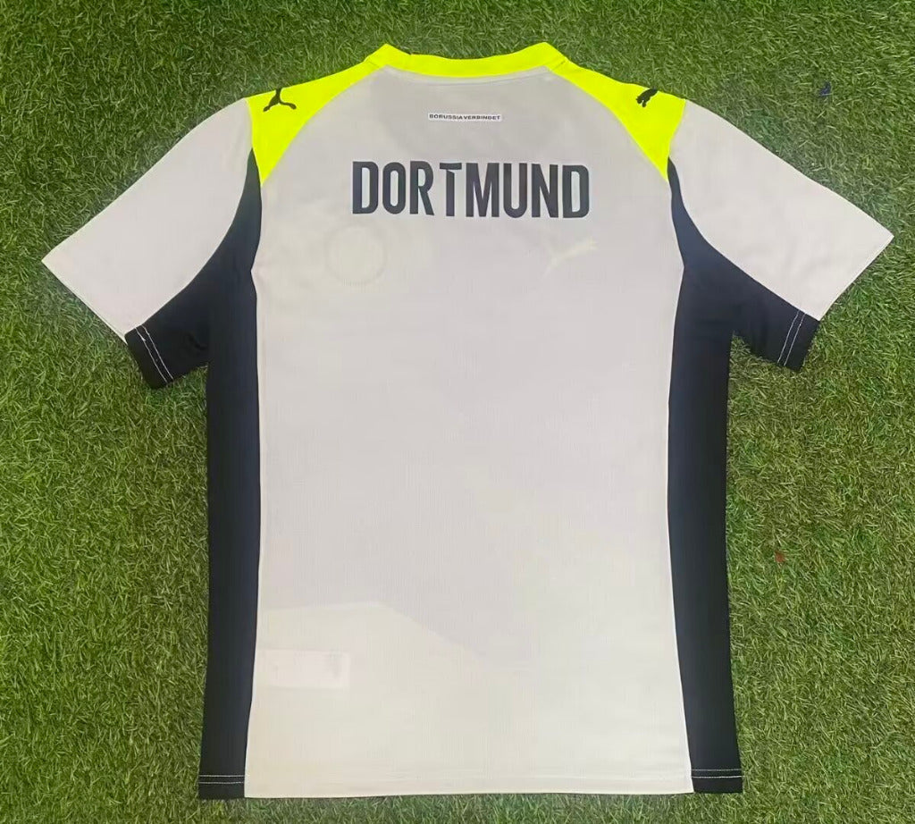 Borussia Dortmund 25/26 Yellow/Gray Third Away Jersey