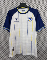 Bosnia and Herzegovina 26/27 World Cup White/Blue/Yellow Trim Away Jersey
