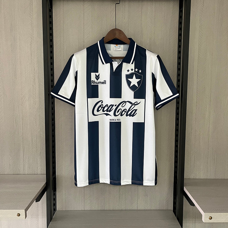 Botafogo 1994 Retro White/Blue Home Jersey