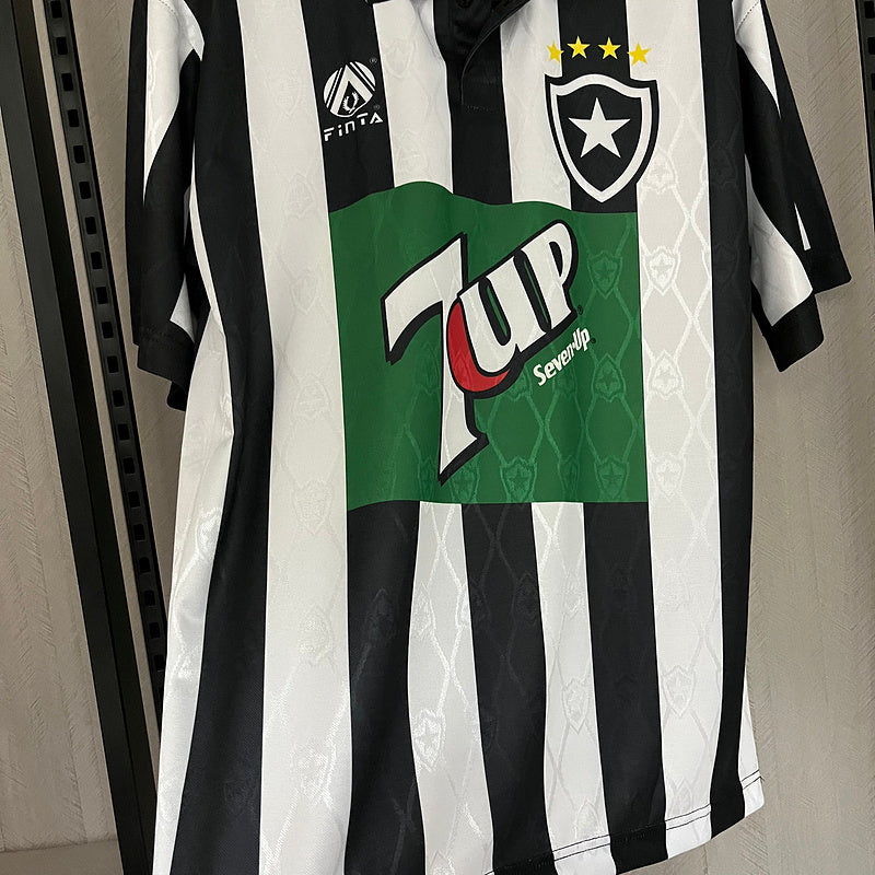 Botafogo 1995/96 Retro Black/White Home Jersey
