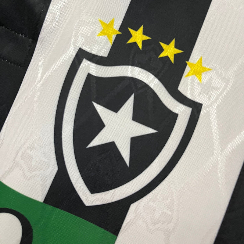 Botafogo 1995/96 Retro Black/White Home Jersey