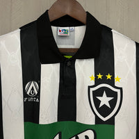 Botafogo 1995/96 Retro Black/White Home Jersey