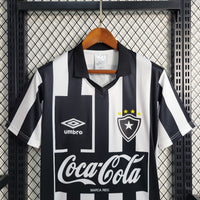 Botafogo 1997 Retro Version Black/White Home Jersey