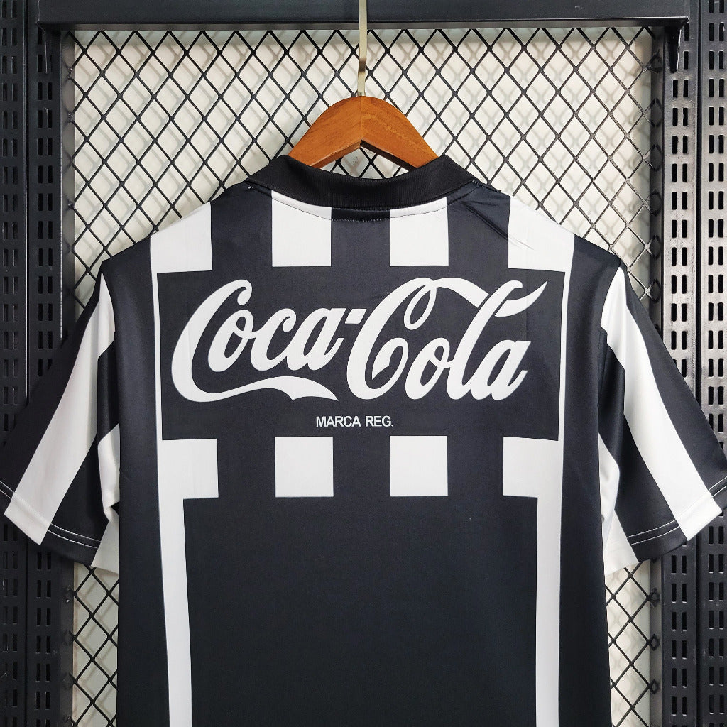 Botafogo 1997 Retro Version Black/White Home Jersey