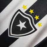 Botafogo 1997 Retro Version Black/White Home Jersey