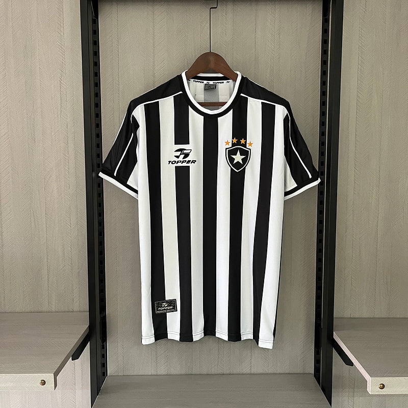 Botafogo 1999 Retro Black/White Home Jersey