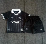 Botafogo 25/26 Black Away Kids Jersey Set