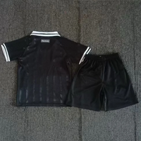Botafogo 25/26 Black Away Kids Jersey Set