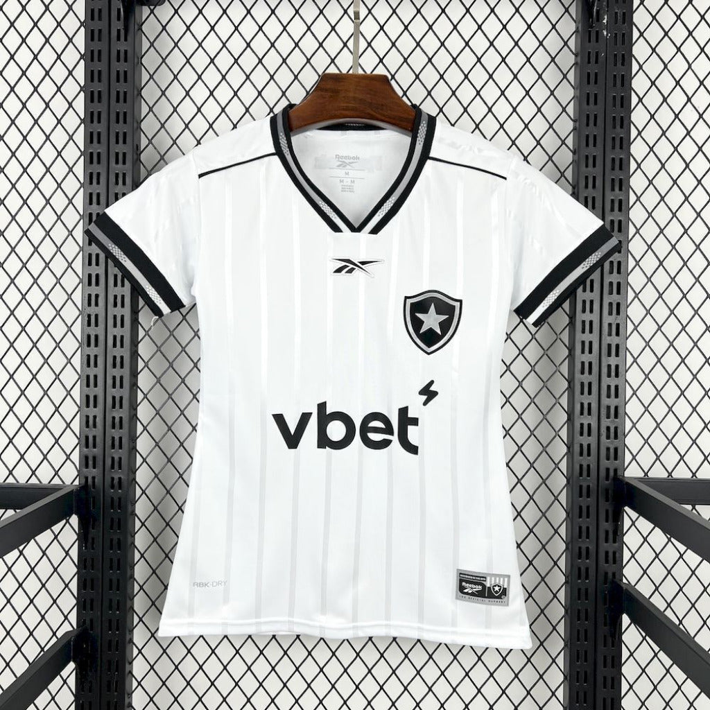 Botafogo 25/26 White/Black Second Away Woman Jersey