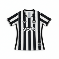 Botafogo 26/27 Black/White Stripes Home Women Jersey