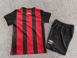 Bournemouth 25/26 Red/Black Home Kids Jersey Set