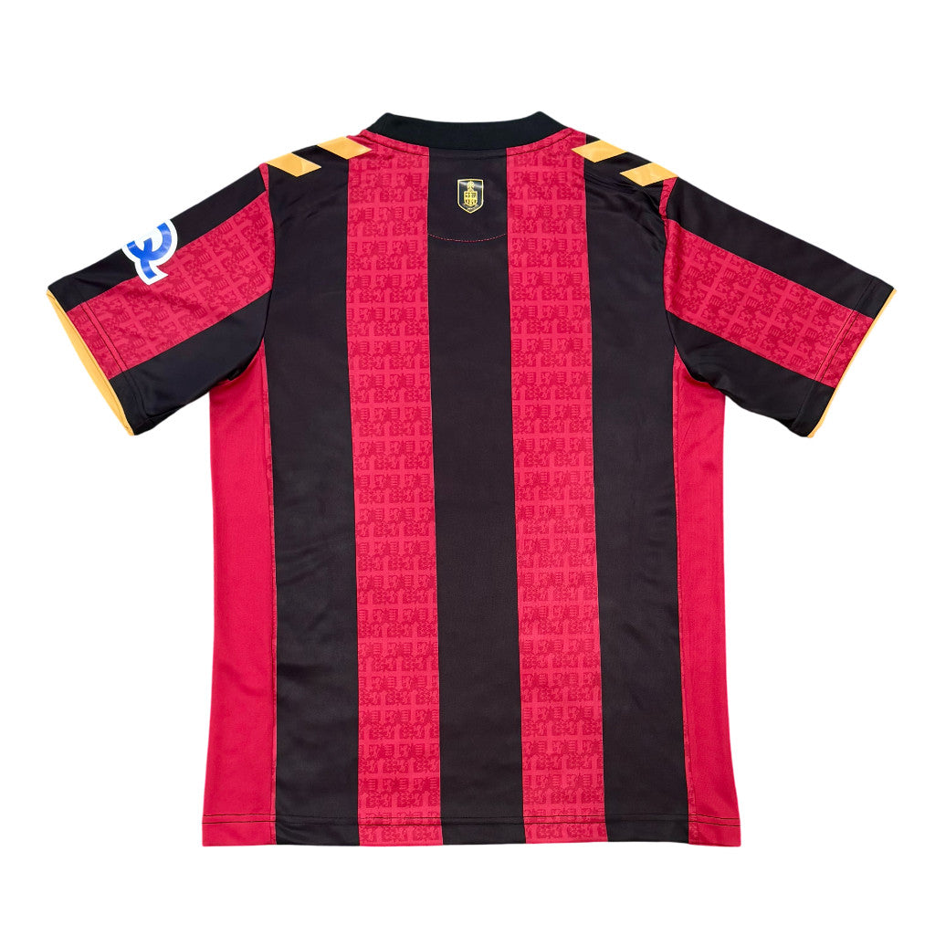 Bournemouth 26/27 Red and Black Vertical Stripes Home Jersey