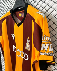 Bradford City 26/27 Macron/Yellow/Black Home Jersey