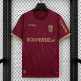 Braga 26/27 Burgundy with Gold Third Jersey