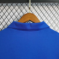 Brazil 1957/62 Vintage Retro Blue Away Jersey