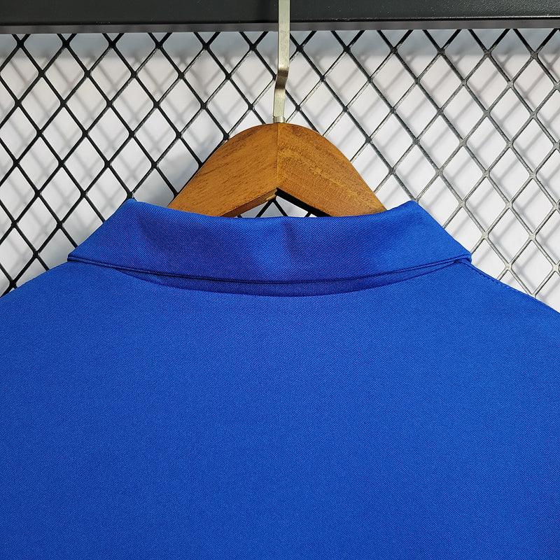 Brazil 1957/62 Vintage Retro Blue Away Jersey