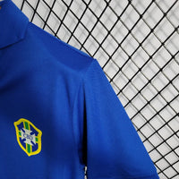 Brazil 1957/62 Vintage Retro Blue Away Jersey