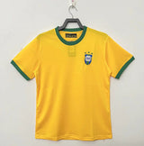 Brazil 1970 Vintage Retro Home Soccer Jersey