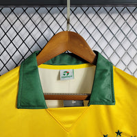 Brazil 1988/90 Vintage Retro Home Jersey