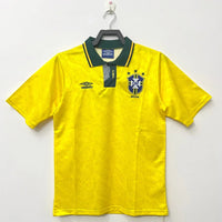 Brazil 1991/93 Vintage Retro Home Jersey