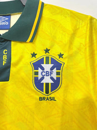 Brazil 1991/93 Vintage Retro Home Jersey