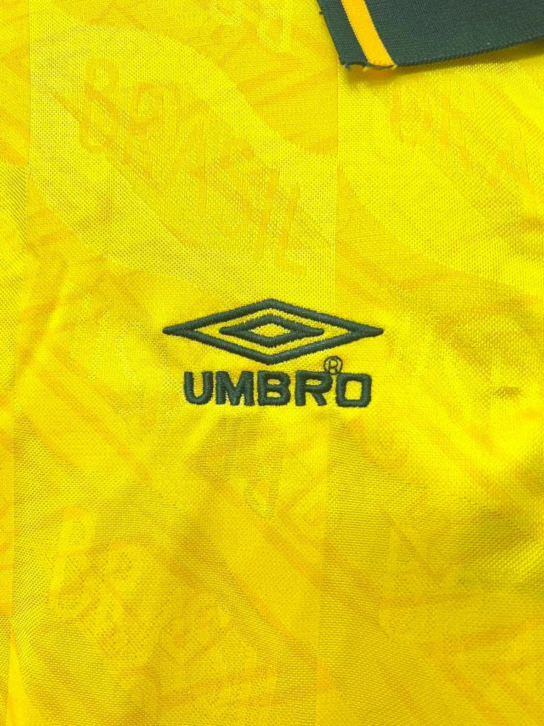 Brazil 1991/93 Vintage Retro Home Jersey