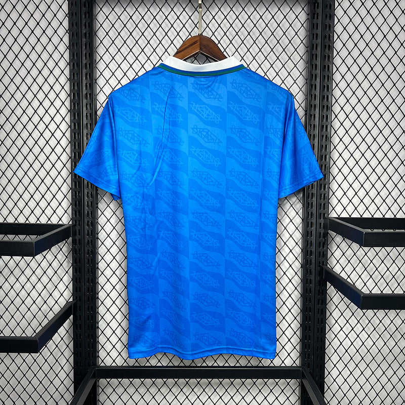 Brazil 1992 Vintage Retro Away Jersey