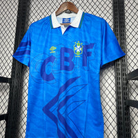 Brazil 1992 Vintage Retro Away Jersey