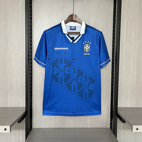 Brazil 1994 Vintage Retro Away Jersey