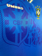 Brazil 1996 Vintage Retro Away Jersey