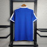 Brazil 1997 Vintage Retro Blue Away Jersey